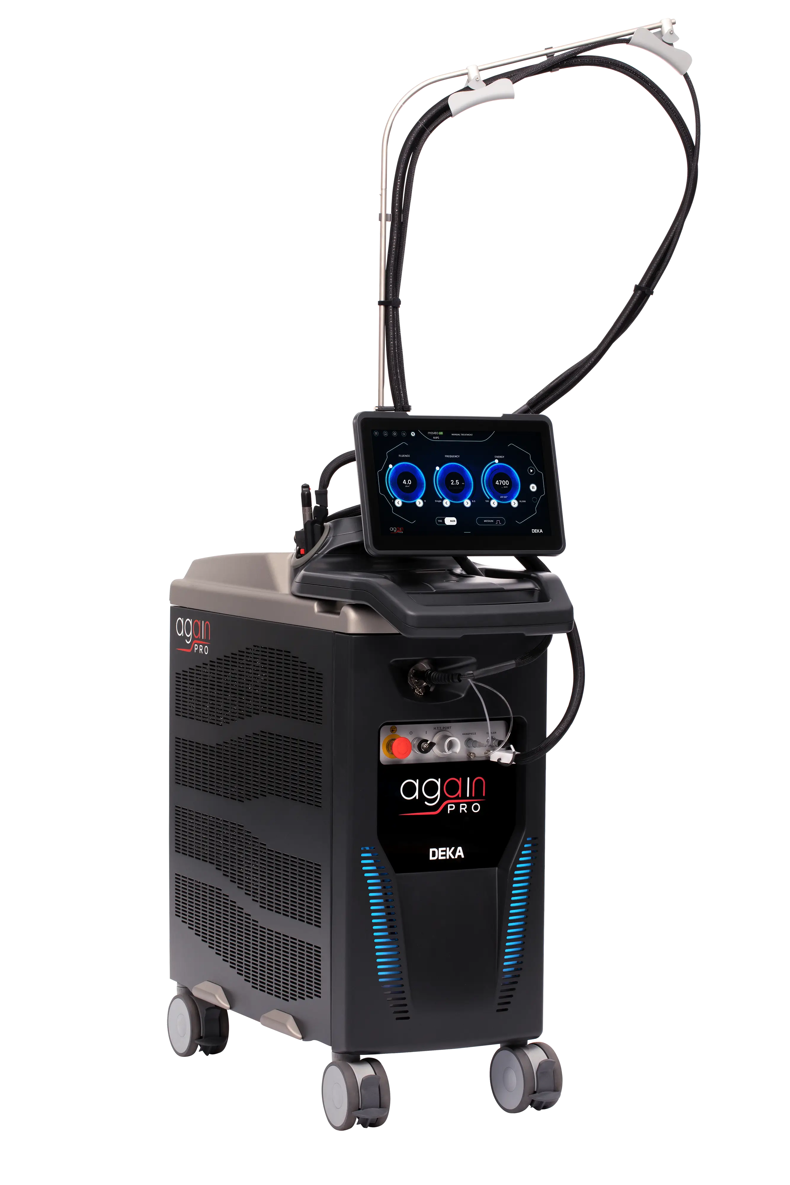 Again Pro DEKA per epilazione e trattamenti vascolari medicali